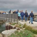 Au départ sur le pont