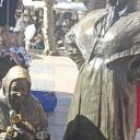 statue de marchande 