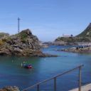 Accès au port de Cudillero